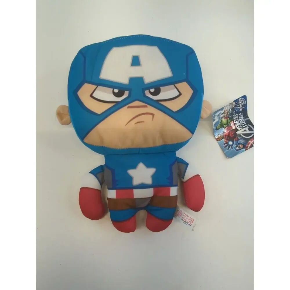 Marvel Avengers Assemble Captain America Plush Doll Toy‎ 11 inch plush